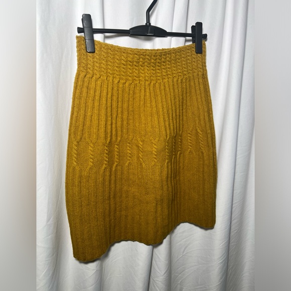 Anthropologie Far Away From Close Bellevue wool sweater skirt | XS - Picture 2 of 7